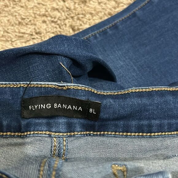 NWOT Flying banana flare jeans. Size 8L - Picture 2 of 4